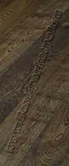 ДУБ  CLASSIC  BRUSHED  PLANK 185 Eben Black  масло  (доска однополосная)    