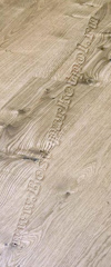 ДУБ  RUSTIC  BRUSHED  PLANK 185 White  лак (доска однополосная)    