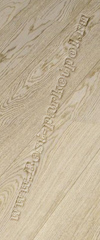 ДУБ  SELECT  BRUSHED  PLANK 185 White лак  (доска однополосная)     
