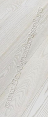 ЯСЕНЬ  CLASSIC BRUSHED PLANK 158 Antarctis лак (доска однополосная)