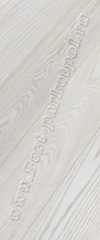 ЯСЕНЬ  SELECT  BRUSHED PLANK 158 Antarctis лак (доска однополосная)  